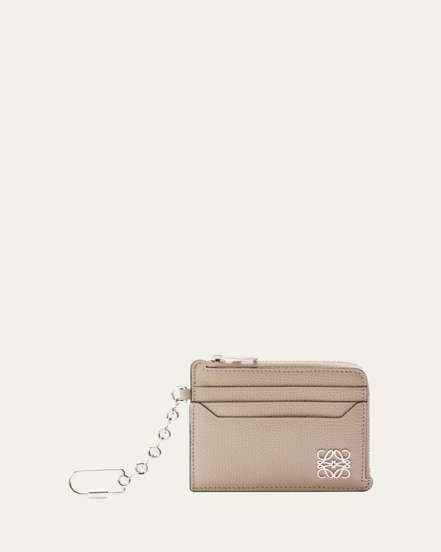 Anagram Cardholder in Grain Leather